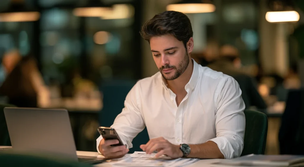Por Que Seus Vendedores Não Prospectam (Mesmo Com Meta) 4 - Sellmore Vendas Consultivas B2B por que vendedores não prospectam - executivo comercial evitando prospecção